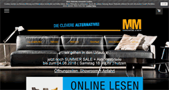 Desktop Screenshot of marken-und-moebel.com